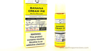 Glas vapor Basix Series Banana Cream Pie E-Liquid